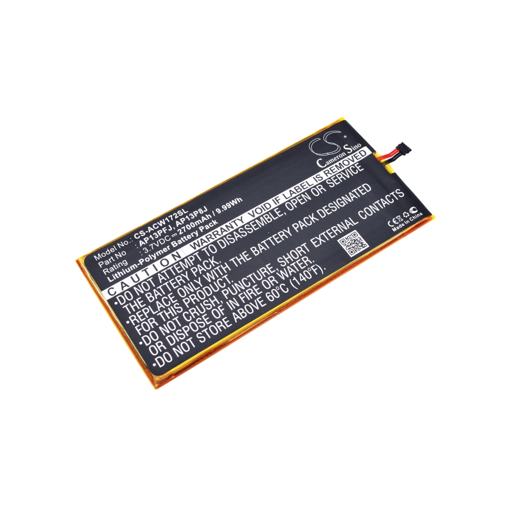 Batería de la tableta Acer CS-ACW172SL