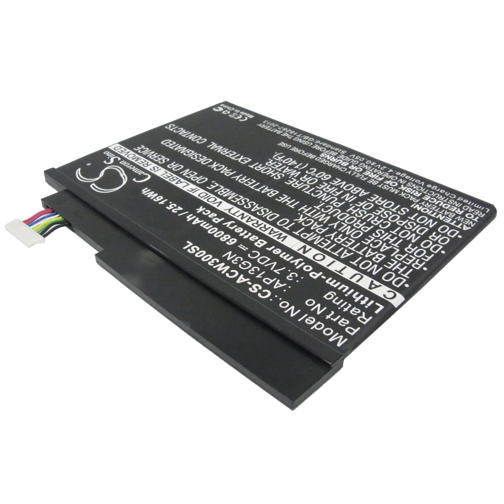 Batería de la tableta Acer CS-ACW300SL
