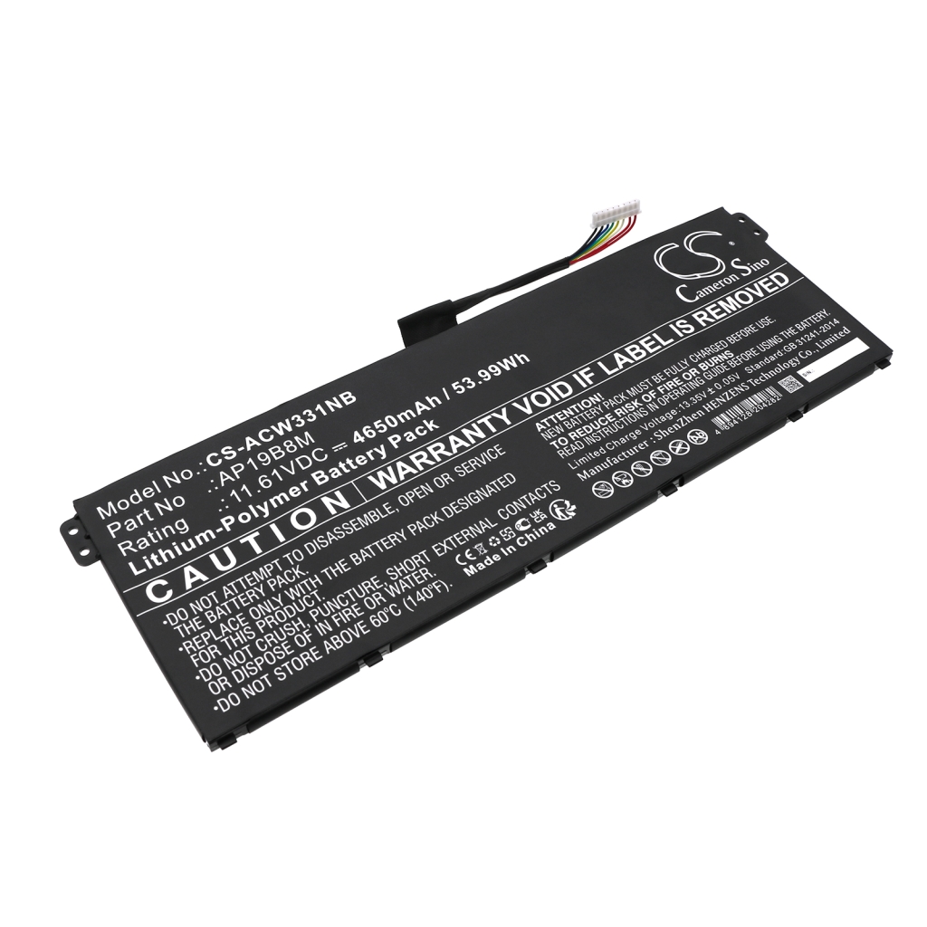 Batería para portátil Acer CS-ACW331NB