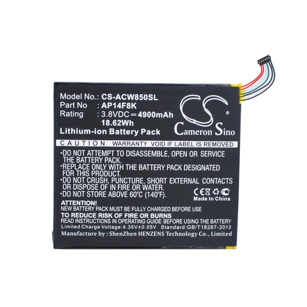 Batería de la tableta Acer Iconia Tab 8