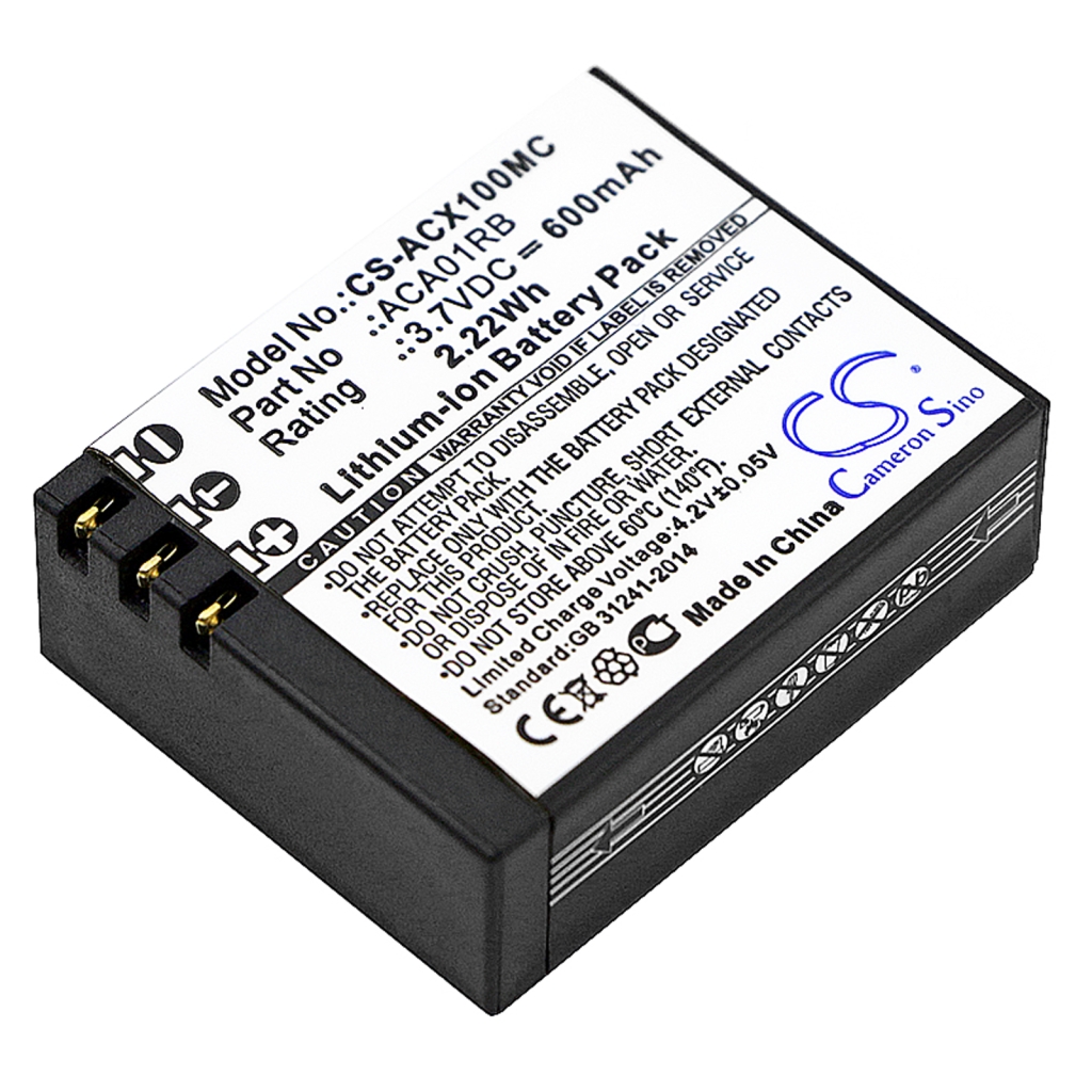 Batería de la cámara Activeon CS-ACX100MC
