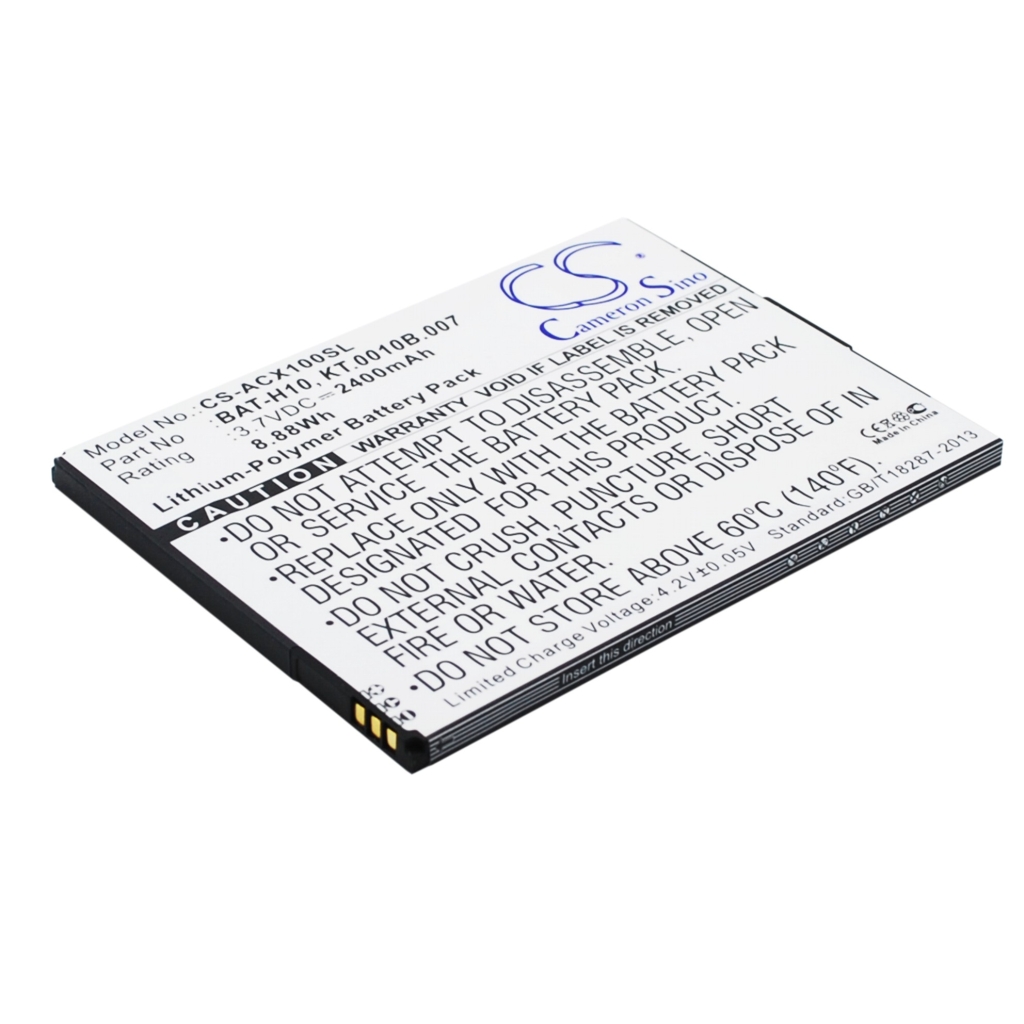 Batería del teléfono móvil Acer CS-ACX100SL