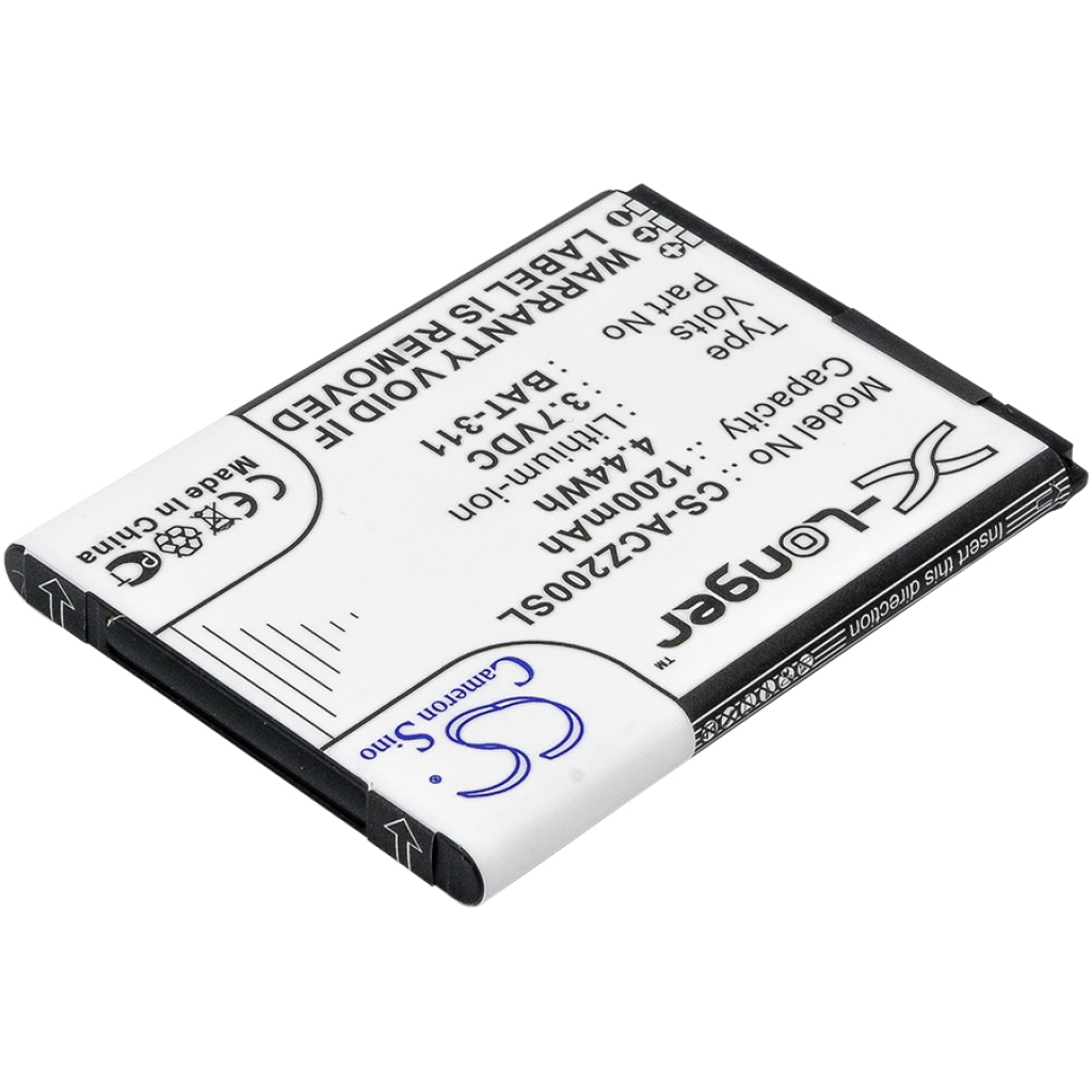 Batería del teléfono móvil Acer CS-ACZ200SL