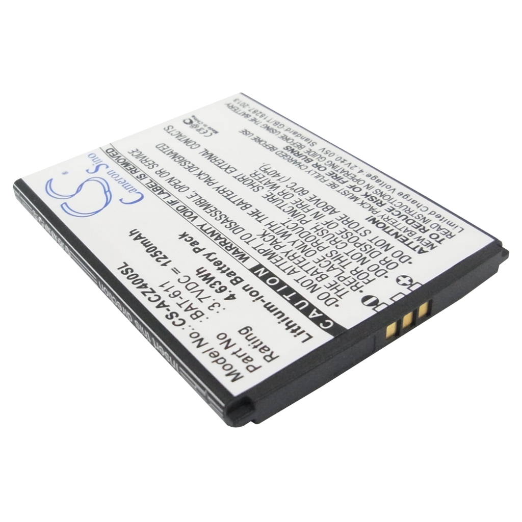 Batería del teléfono móvil Acer CS-ACZ400SL