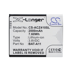 Reemplazo de batería compatible para Acer BAT-A11,BAT-A11(1ICP5/51/62),KT.0010K.007