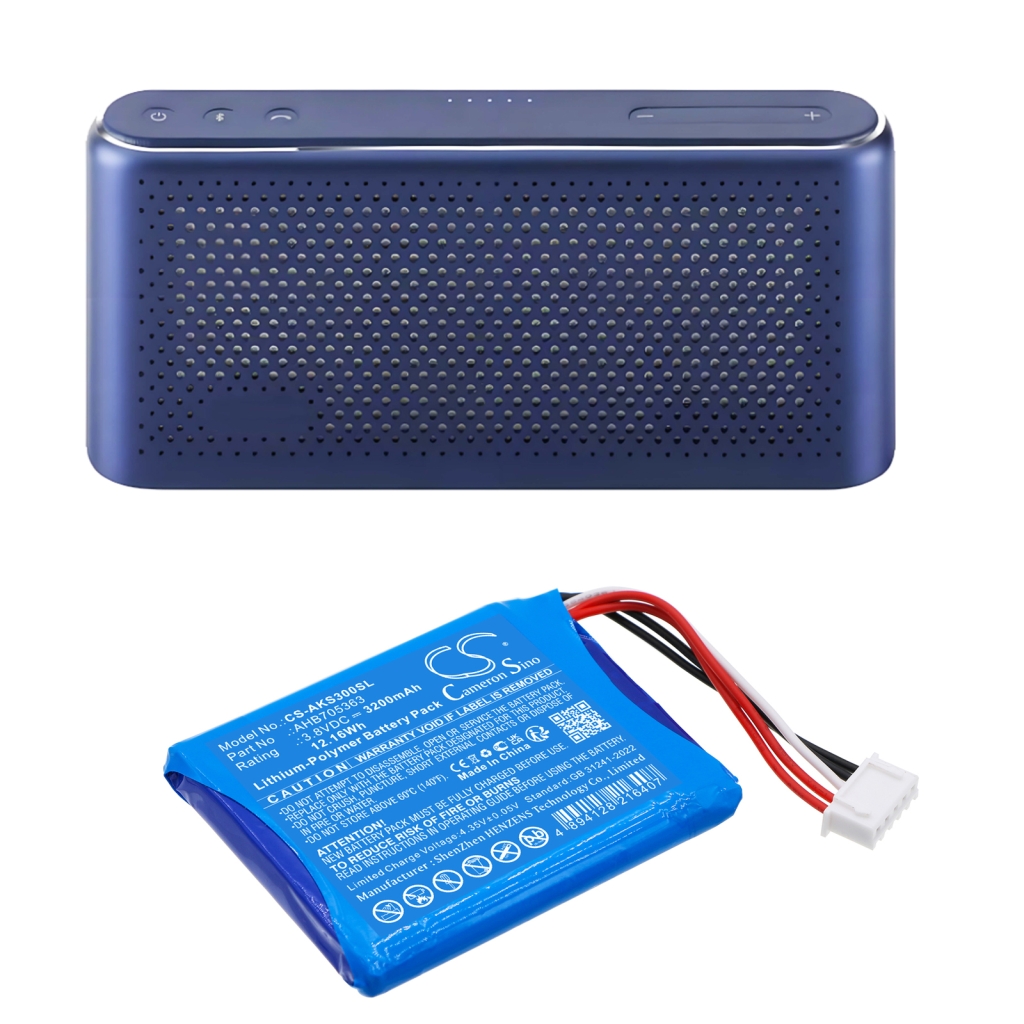 Batería del altavoz Akg CS-AKS300SL