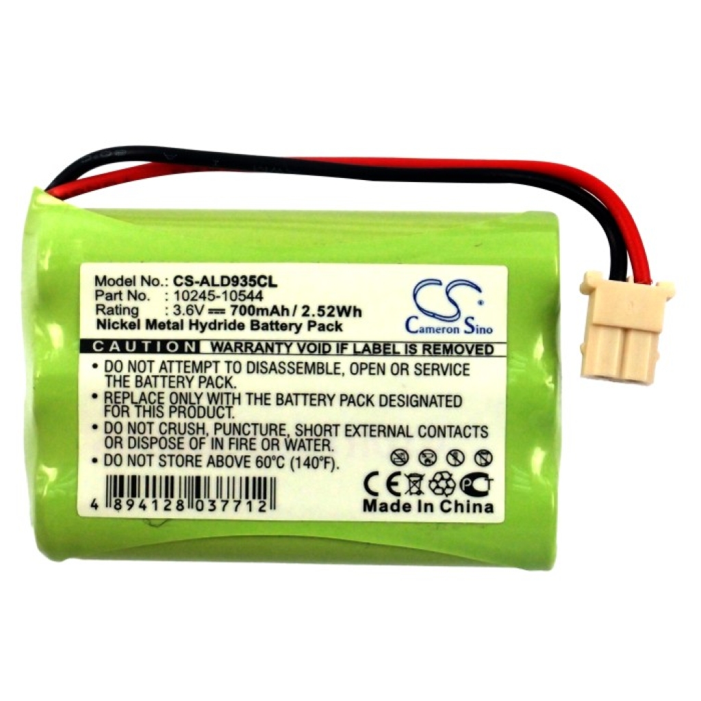 Panasonic Sanyo Tele2 Batería para teléfono inalámbrico Twinbird ... CS-ALD935CL