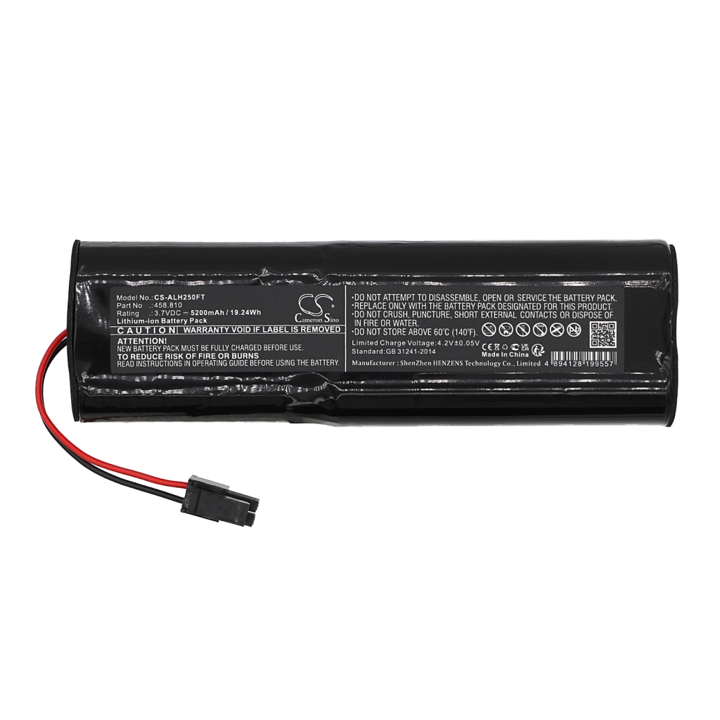 Batería del sistema de iluminación Acculux CS-ALH250FT