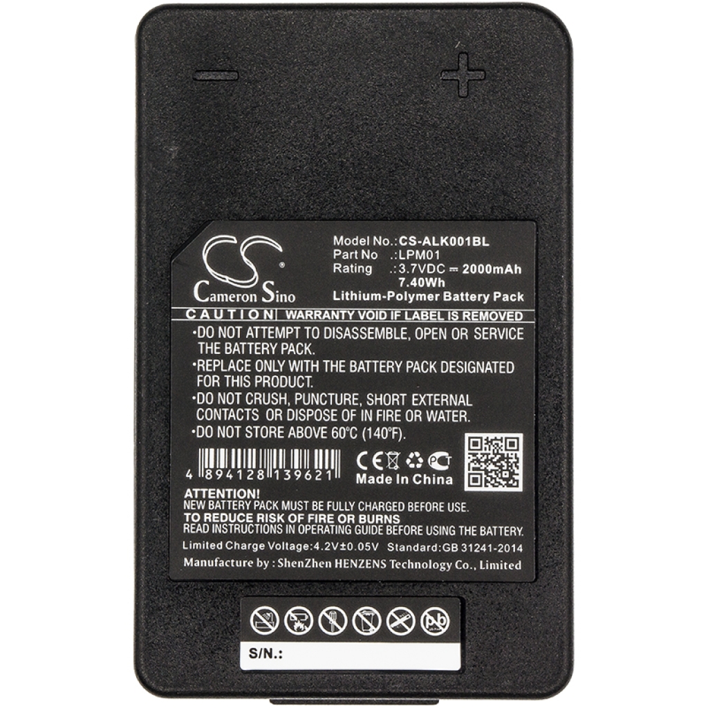 Batería industrial Autec CS-ALK001BL