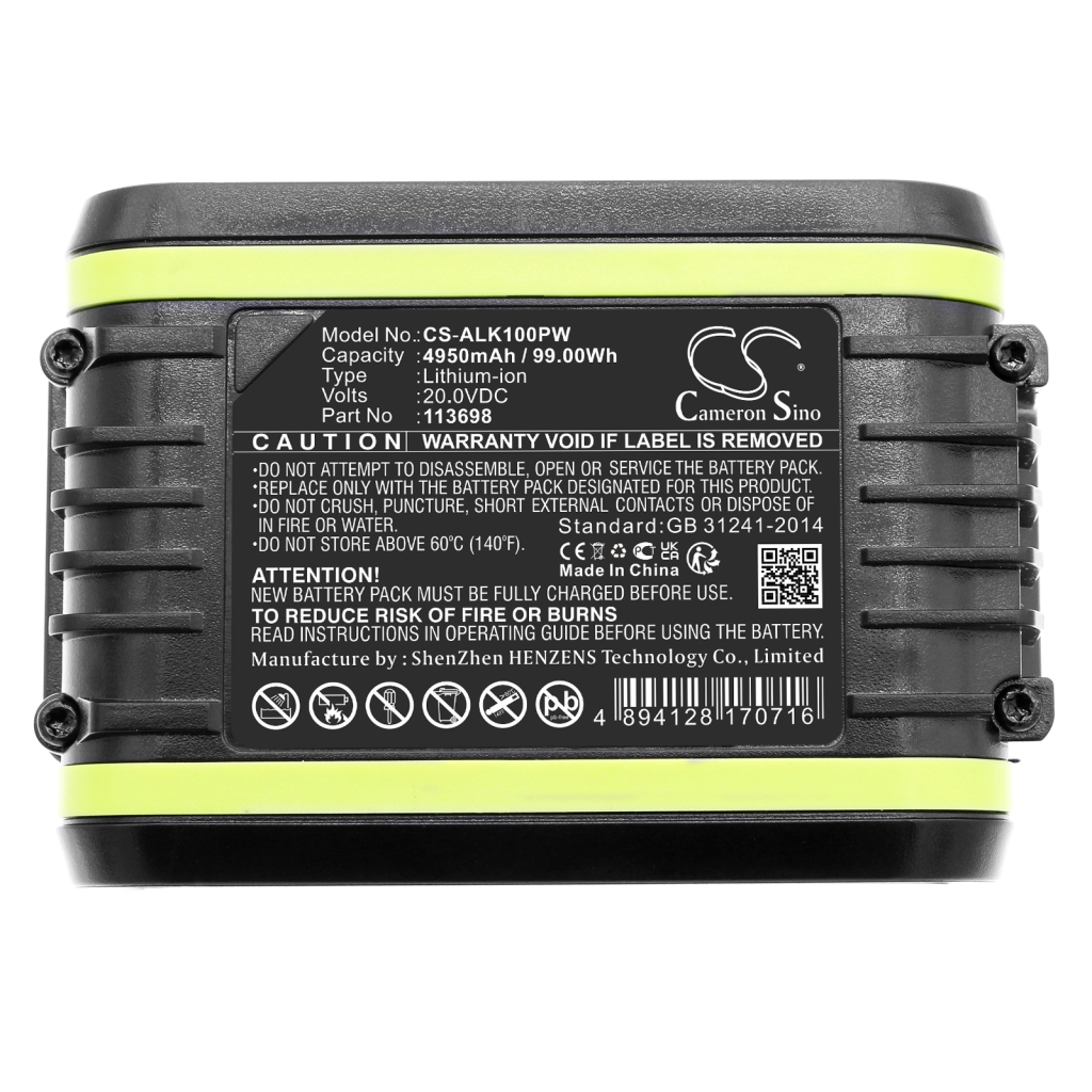 Batería para herramientas eléctricas Al-ko HT 2000 (113700)