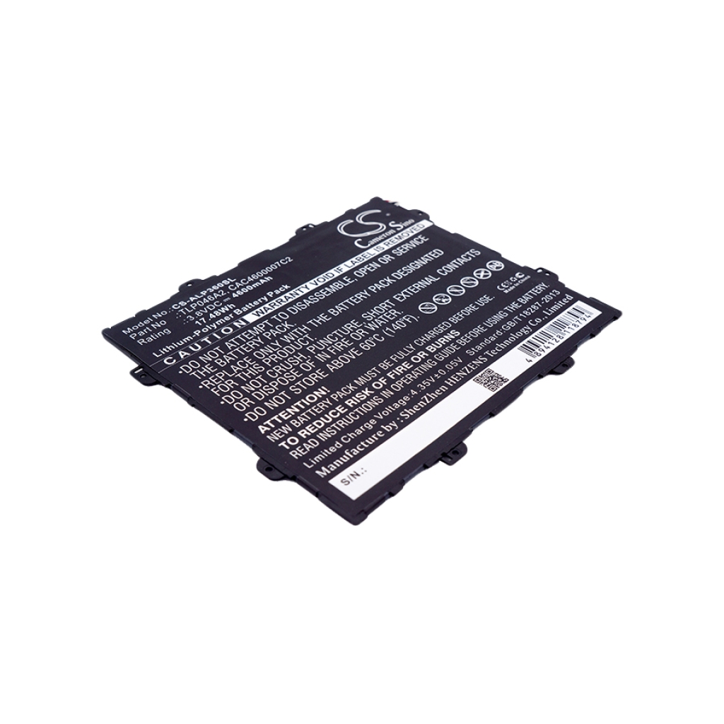 Batería de la tableta Alcatel CS-ALP360SL