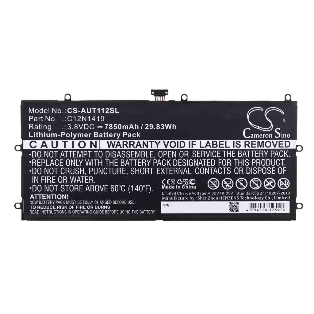 Batería de la tableta Alcatel CS-ALT110SL
