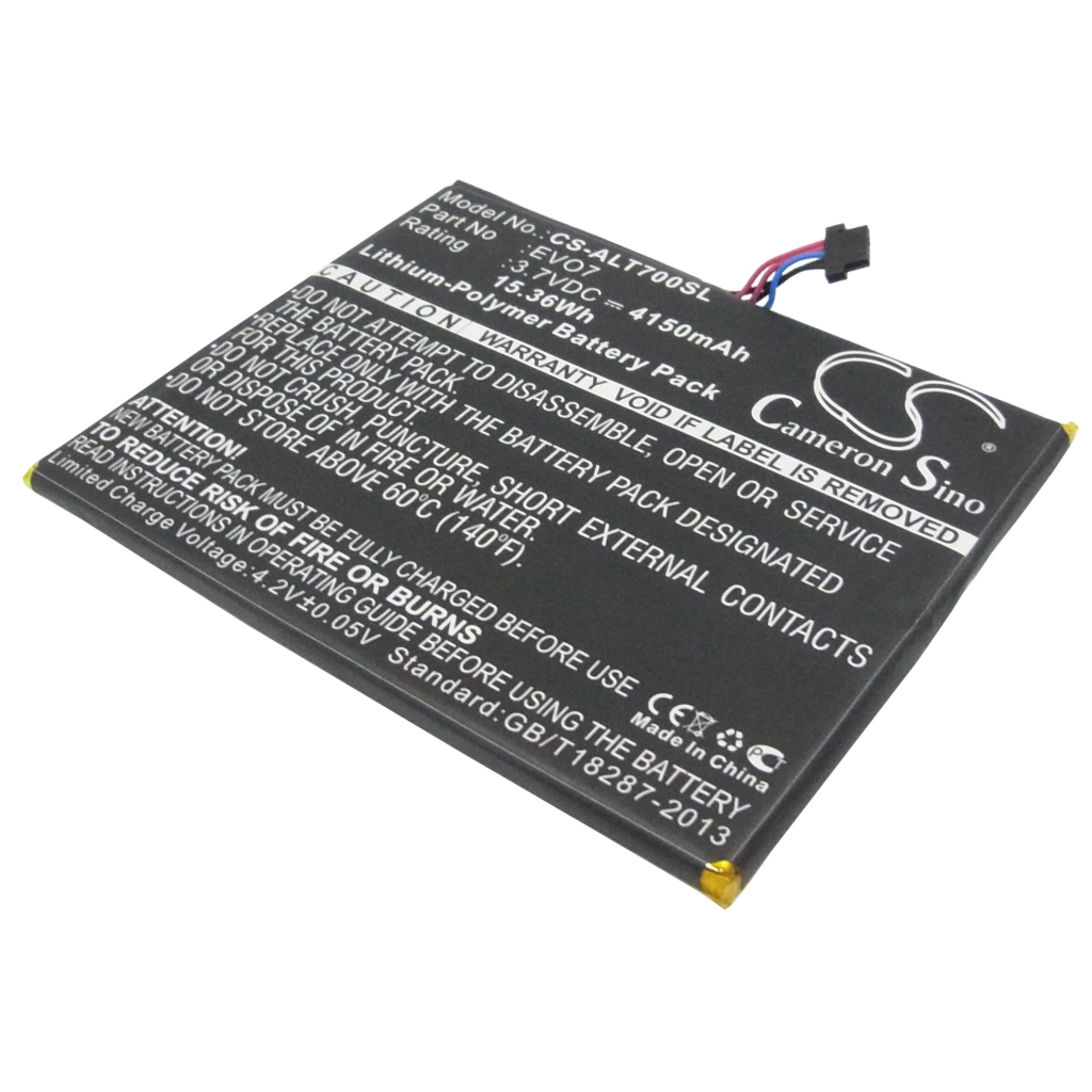 Batería de la tableta Alcatel CS-ALT700SL