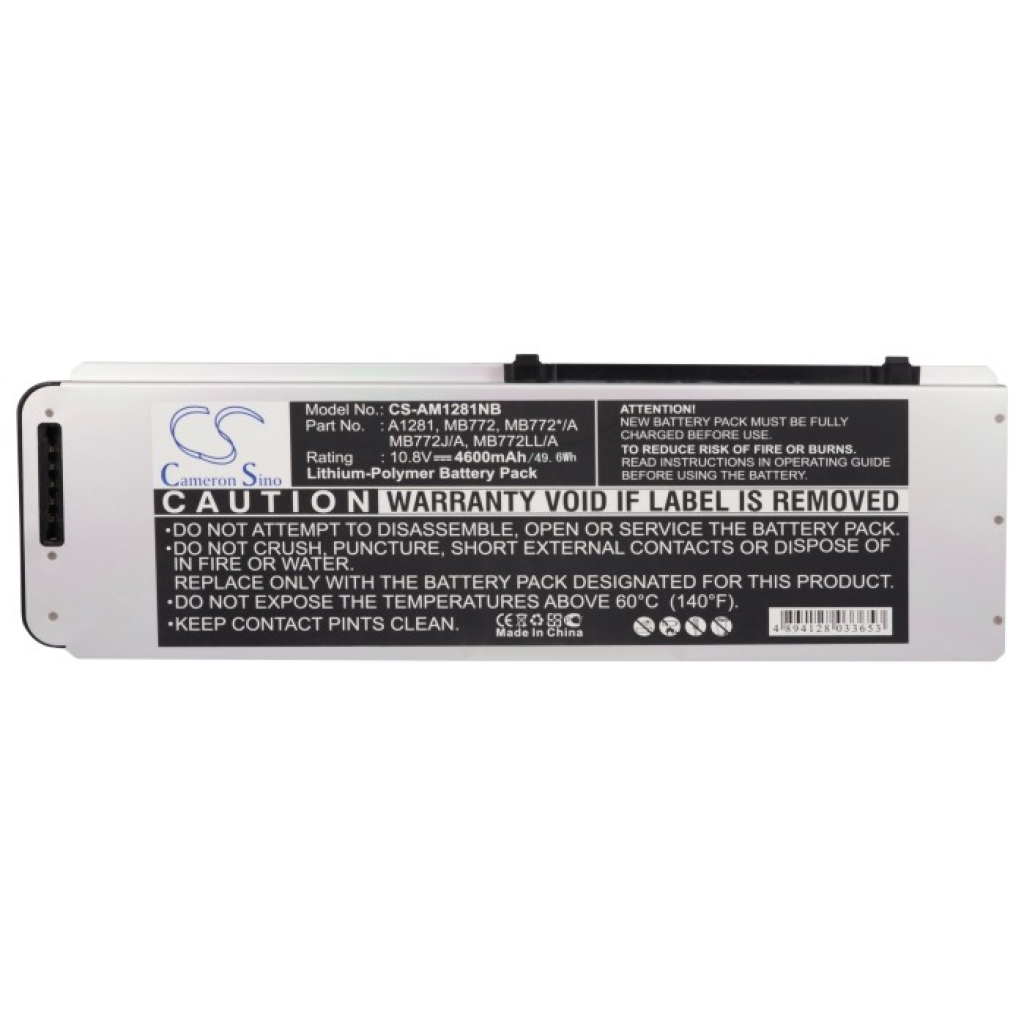 Batería para portátil Apple CS-AM1281NB
