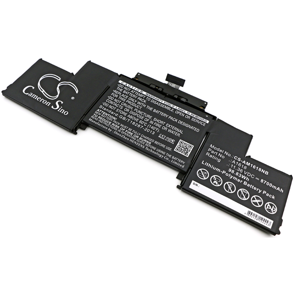 Batería para portátil Apple CS-AM1618NB