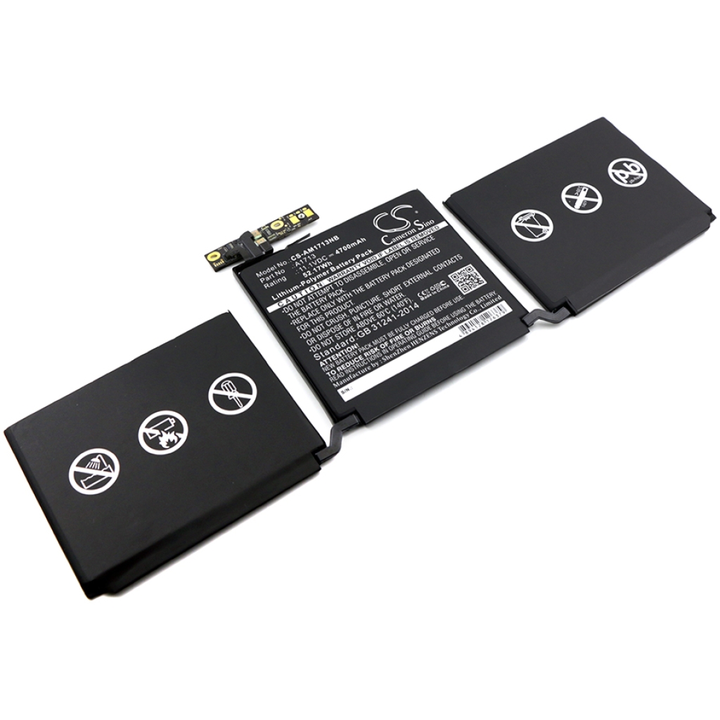 Batería para portátil Apple CS-AM1713NB