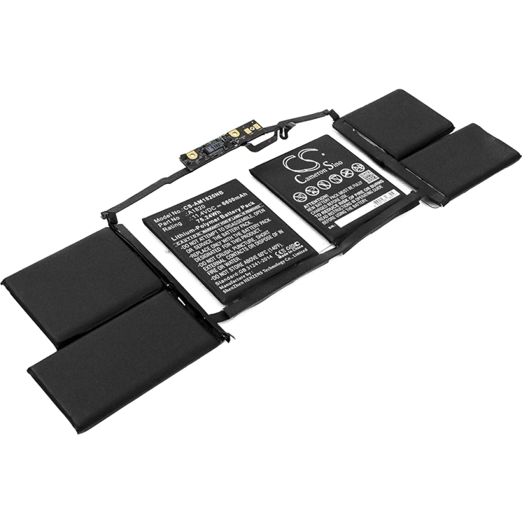 Batería para portátil Apple CS-AM1820NB