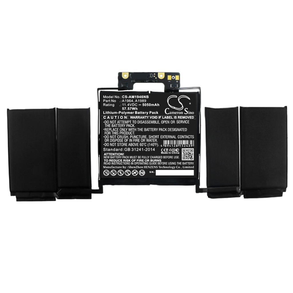 Batería para portátil Apple CS-AM1946NB
