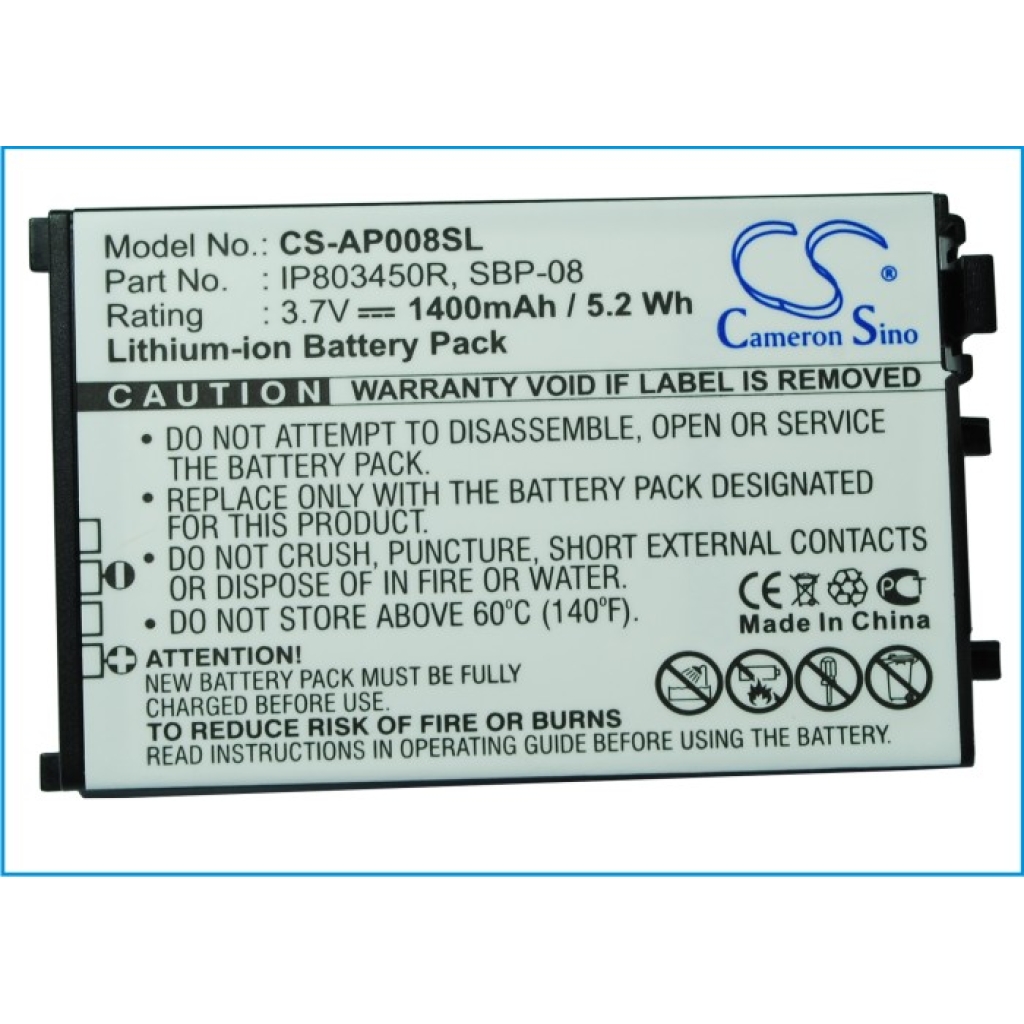 Baterías Sustituye SBP-08