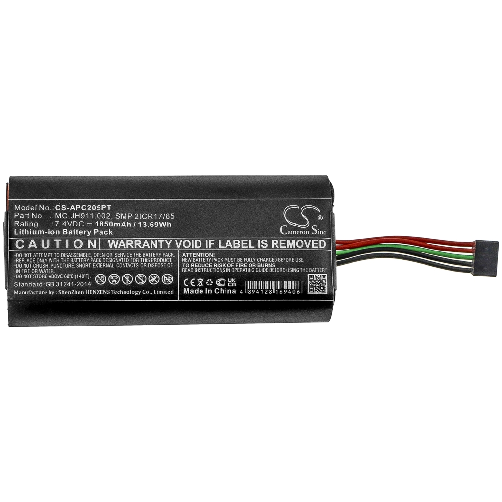 Batería del proyector Acer CS-APC205PT