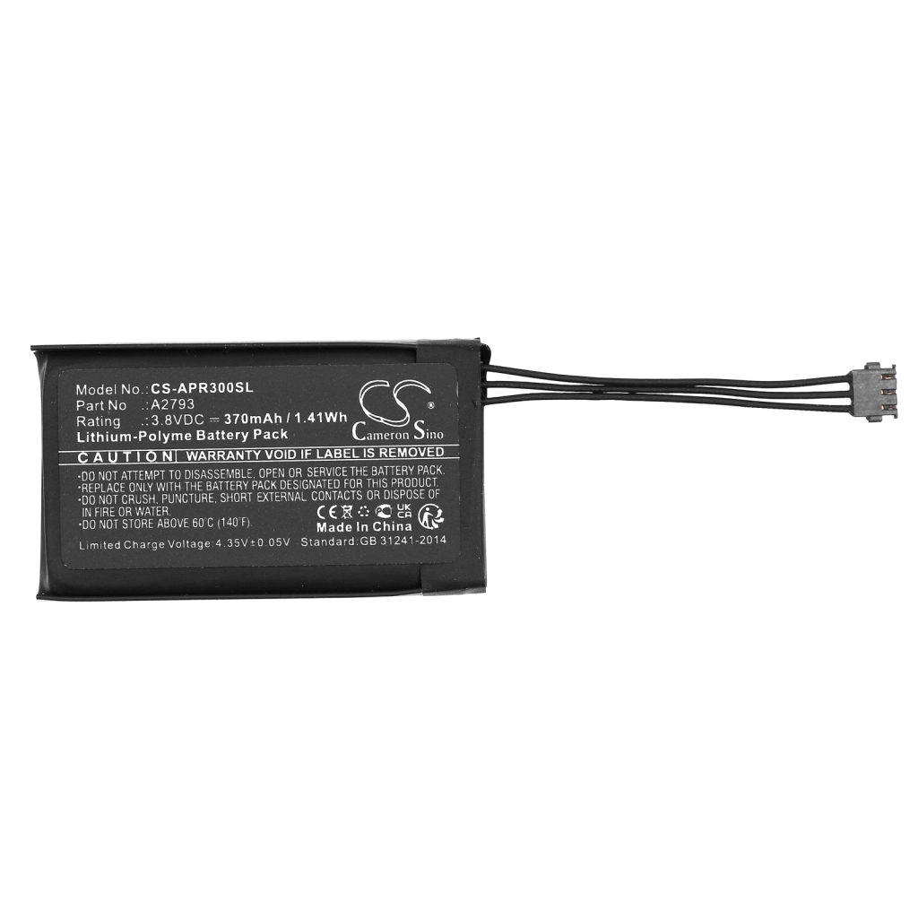 Batería para auriculares inalámbricos Apple CS-APR300SL