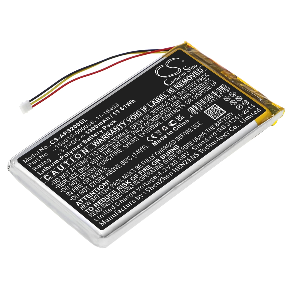 GPS, Batería del Navegador Appareo CS-APS200SL