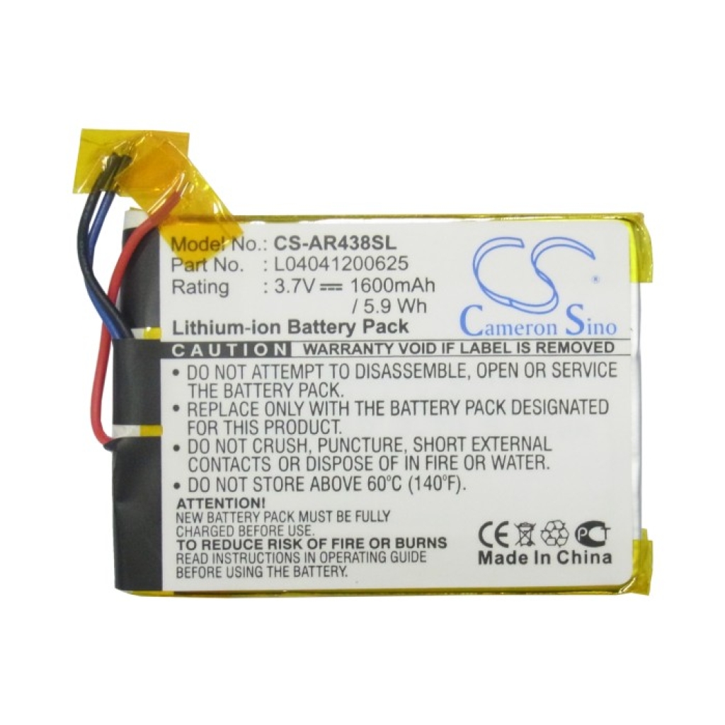 MP3, MP4, PMP Batería Archos CS-AR438SL