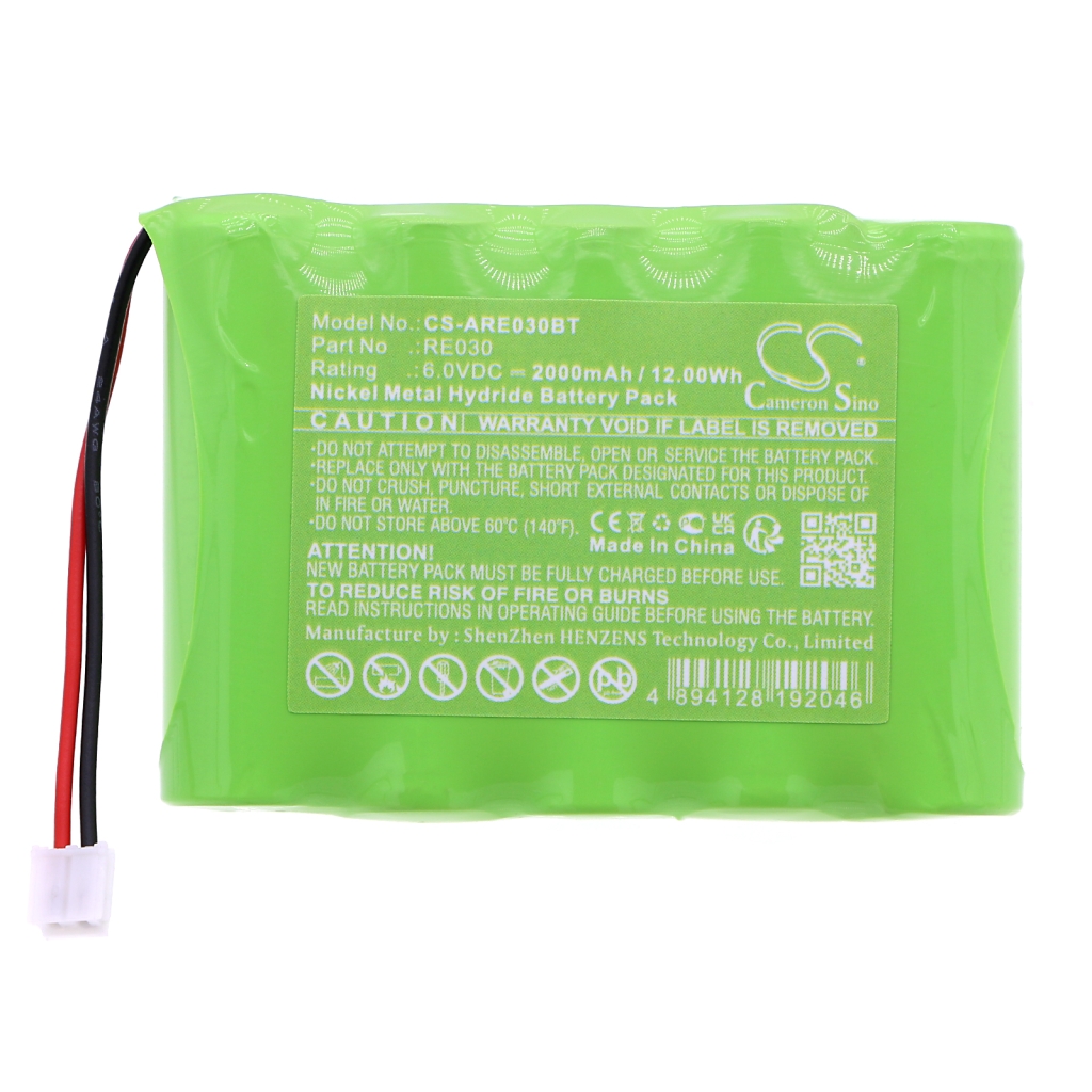 Batería de la cámara de seguridad del hogar Alula CS-ARE030BT