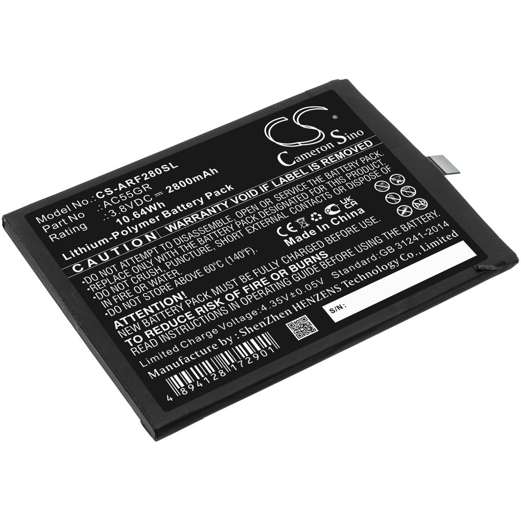 Batería del teléfono móvil Archos CS-ARF280SL