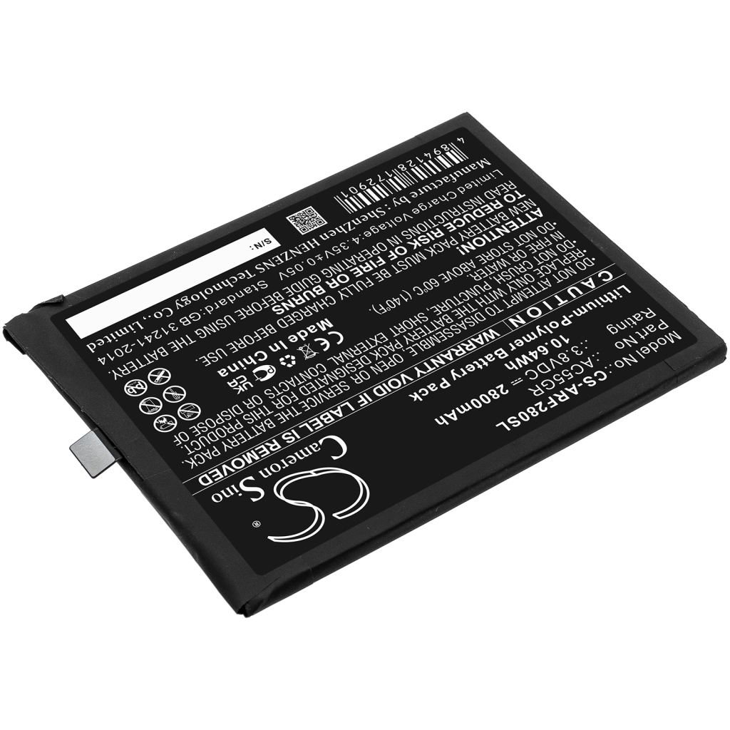 Batería del teléfono móvil Archos CS-ARF280SL