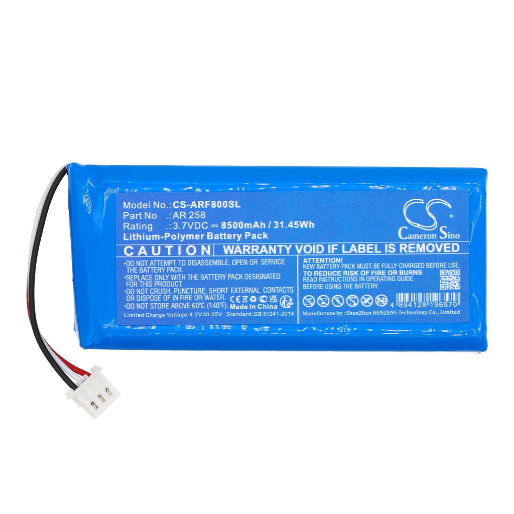 Batería para herramientas eléctricas Aaronia CS-ARF800SL