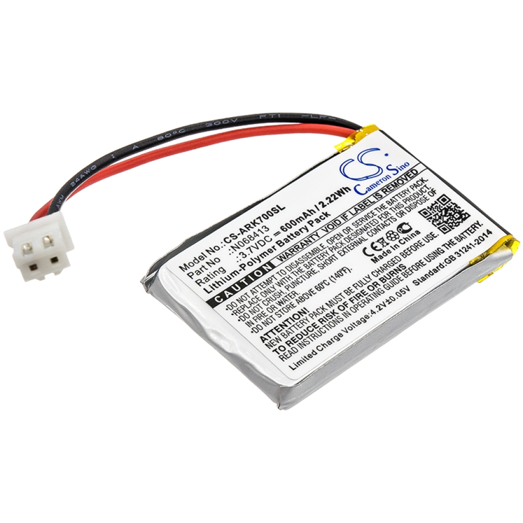 GPS, Batería del Navegador Atrack CS-ARK700SL