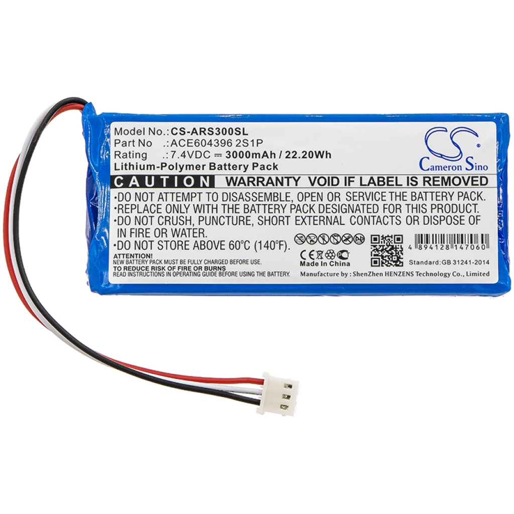 Batería para herramientas eléctricas Aaronia CS-ARS300SL