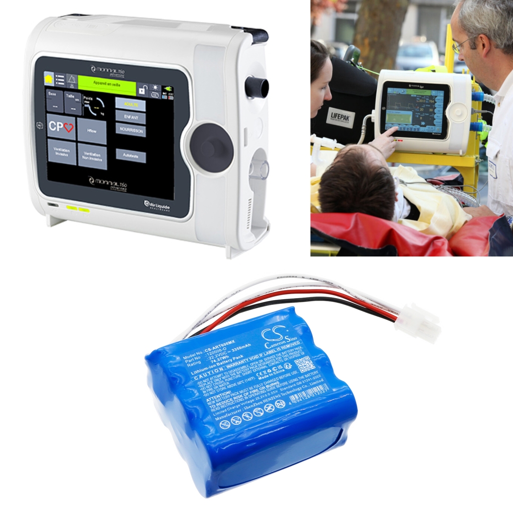 Batería Médica Air liquide T60 Respirator