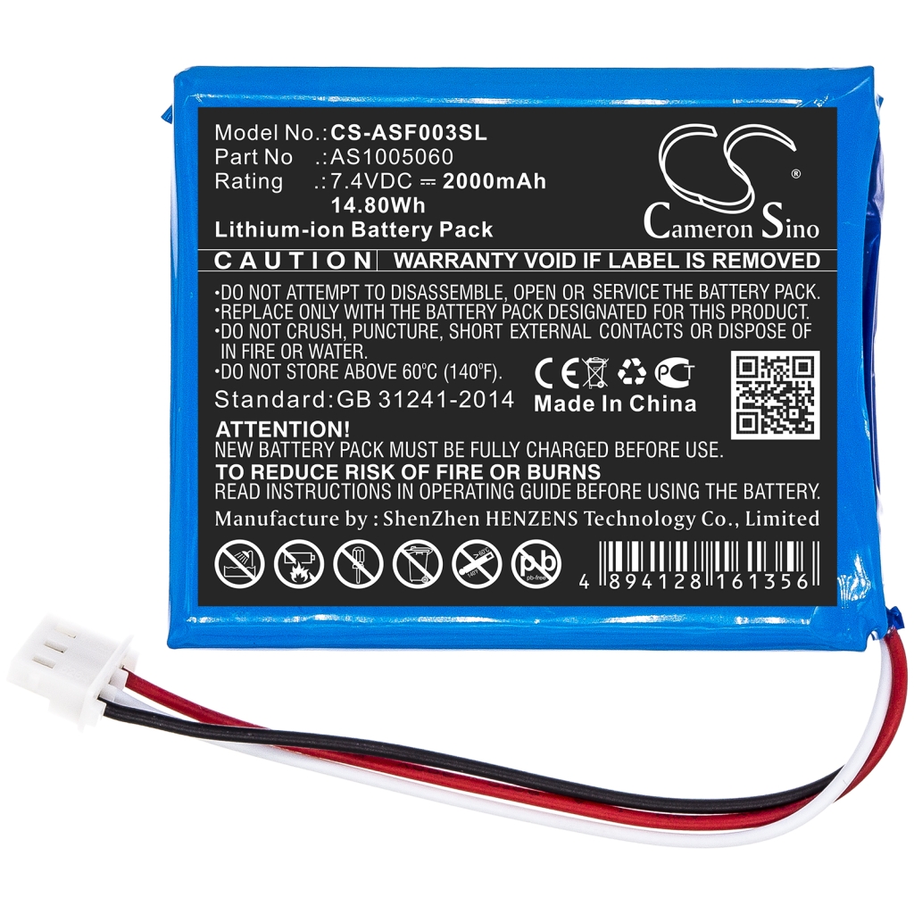 Batería para herramientas eléctricas Alpsat CS-ASF003SL
