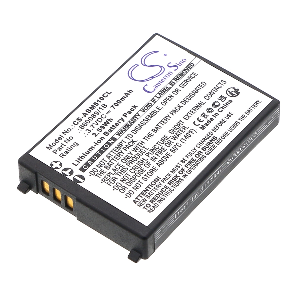 Ascom Batería para teléfono inalámbrico CS-ASM510CL