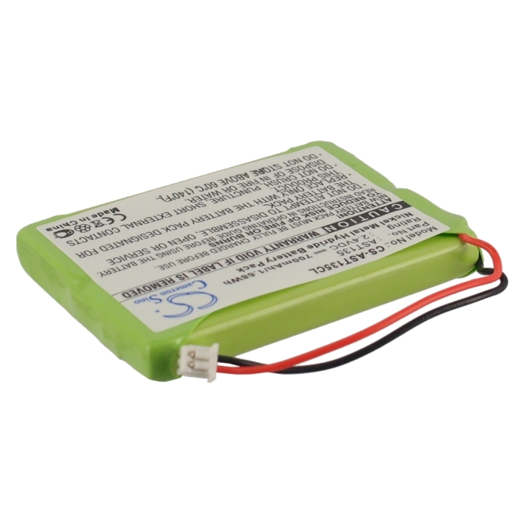 DeTewe Batería para teléfono inalámbrico CS-AST135CL