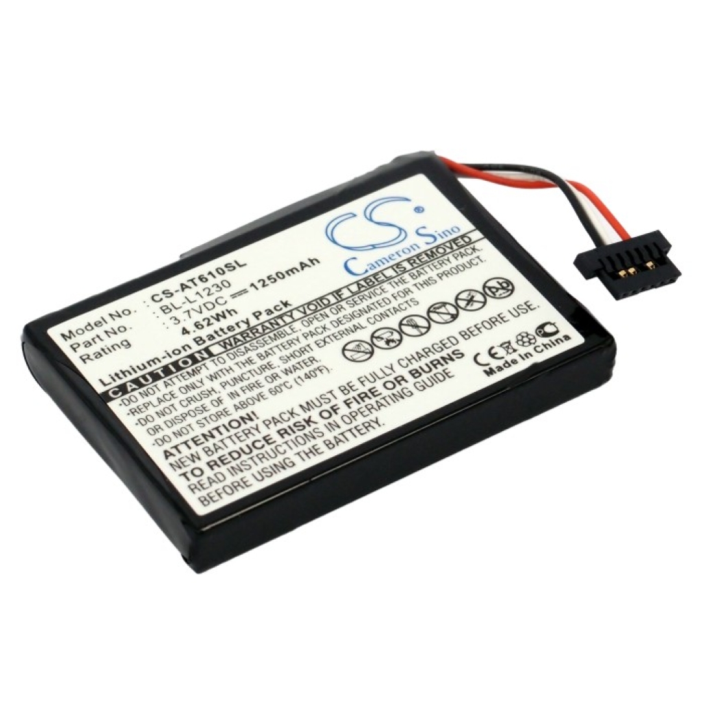 GPS, Batería del Navegador Airis CS-AT610SL