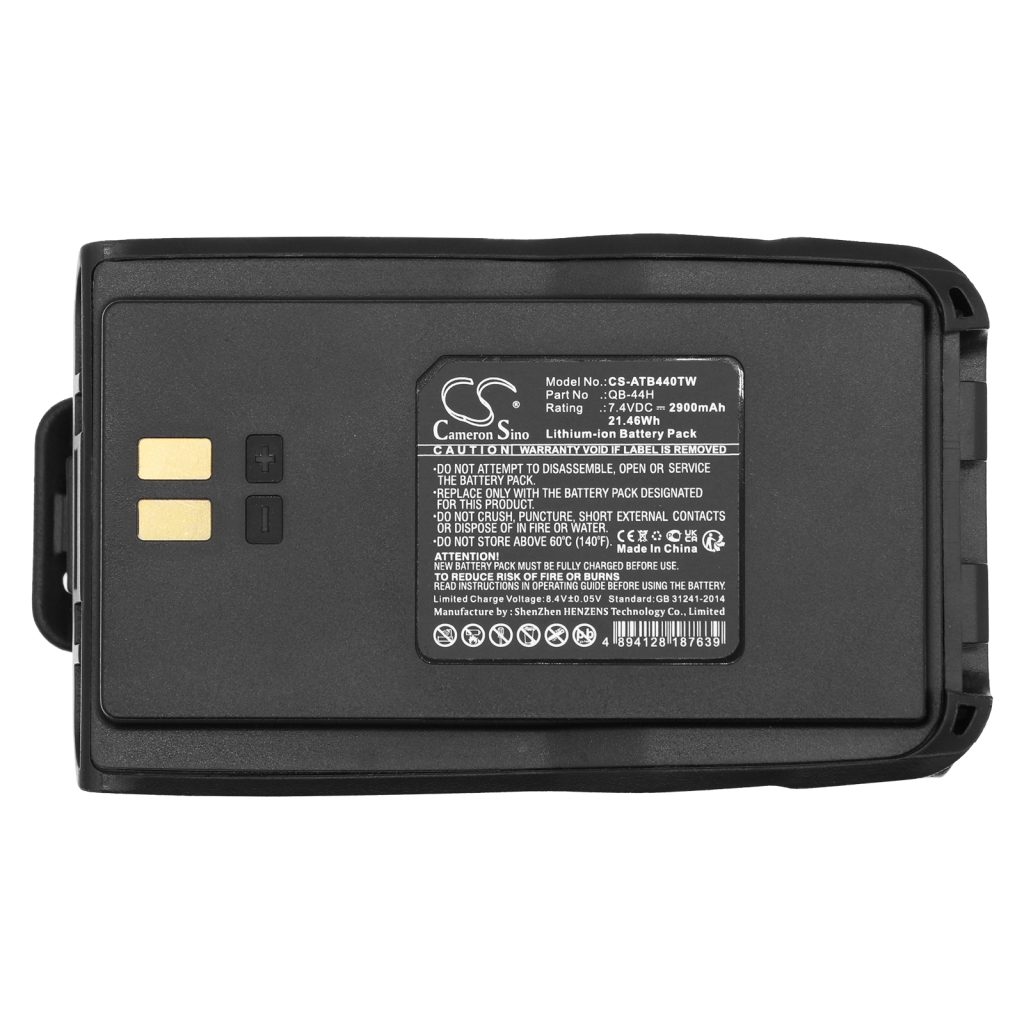 Batería de radio de dos vías Anytone CS-ATB440TW