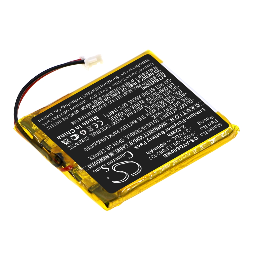 Batería de BabyPhone Alecto CS-ATD600MB