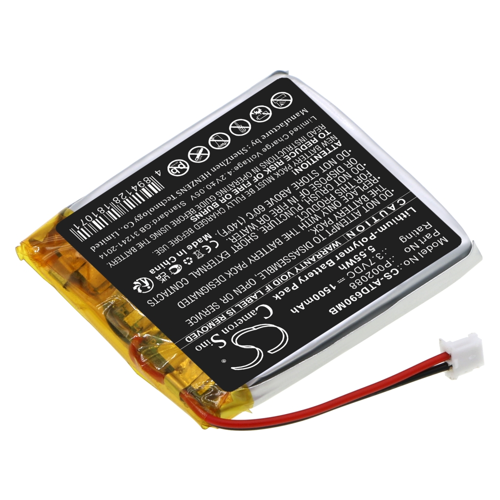 Batería de BabyPhone Alecto CS-ATD690MB