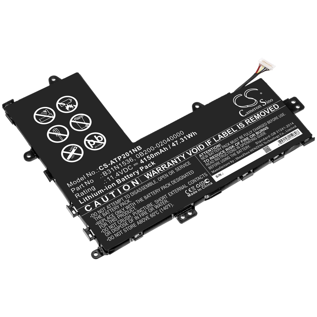 Batería para portátil Asus CS-ATP201NB