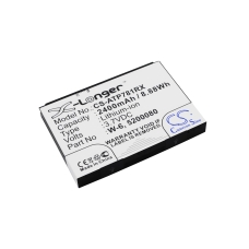 Reemplazo de batería compatible para AT&T 5200080,W-6