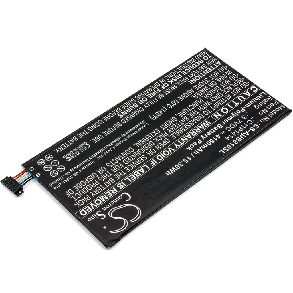 Batería de la tableta Asus CS-AUB810SL