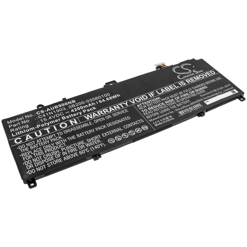 Batería para portátil Asus CS-AUB900NB