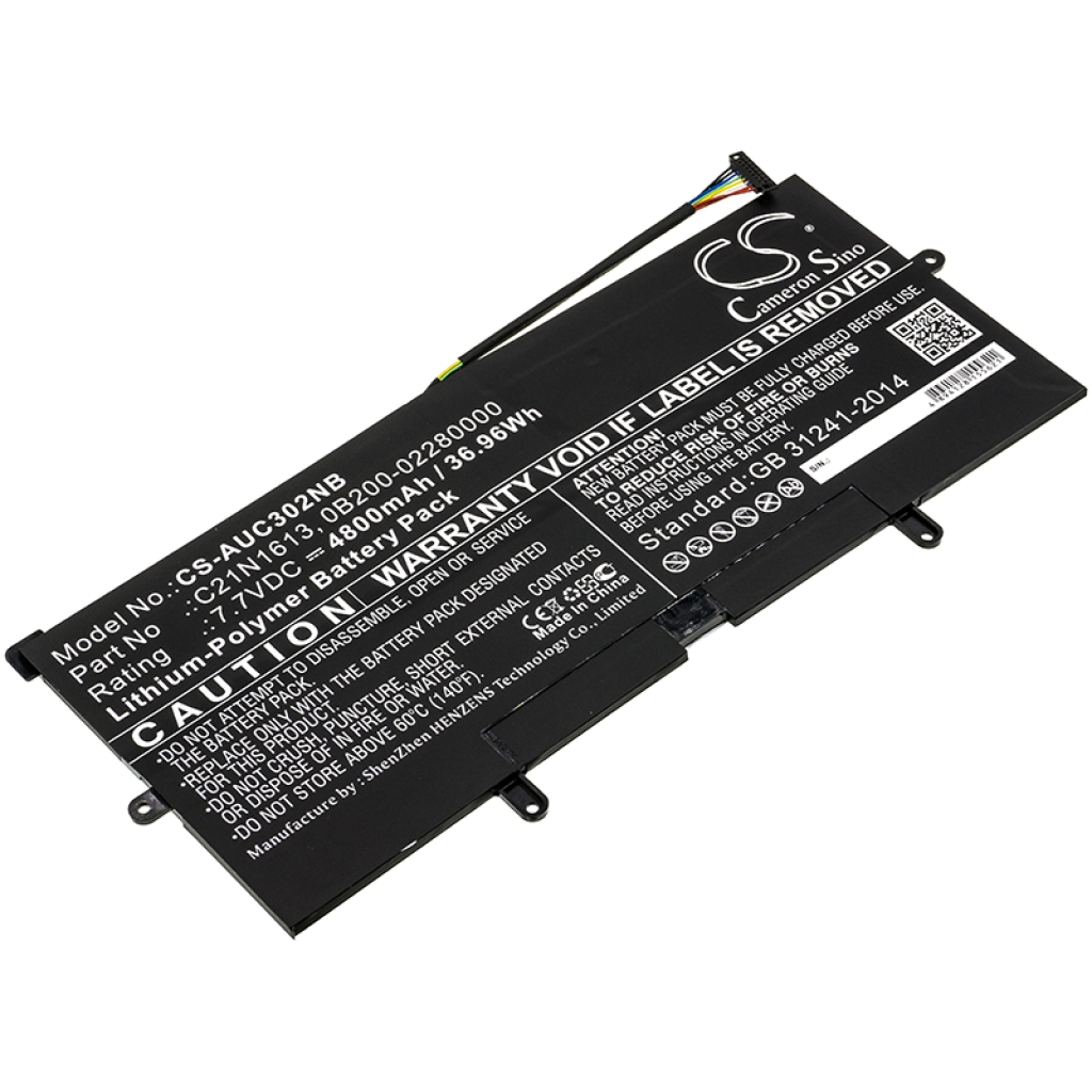 Batería para portátil Asus Chromebook Flip C302CA-DHM4