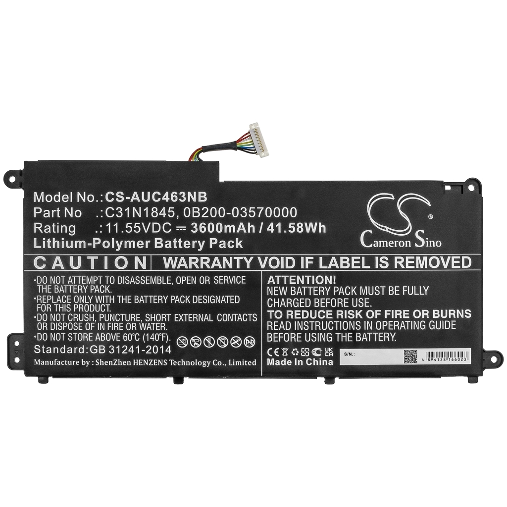 Batería para portátil Asus CS-AUC463NB