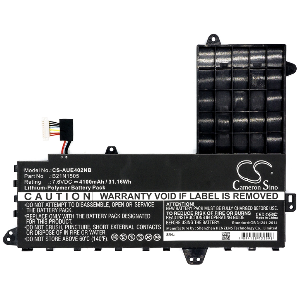 Batería para portátil Asus CS-AUE402NB