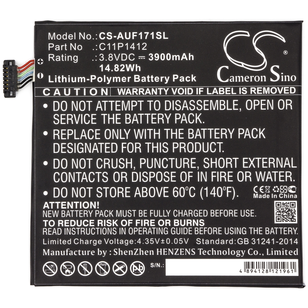 Batería de la tableta Asus ME175CG
