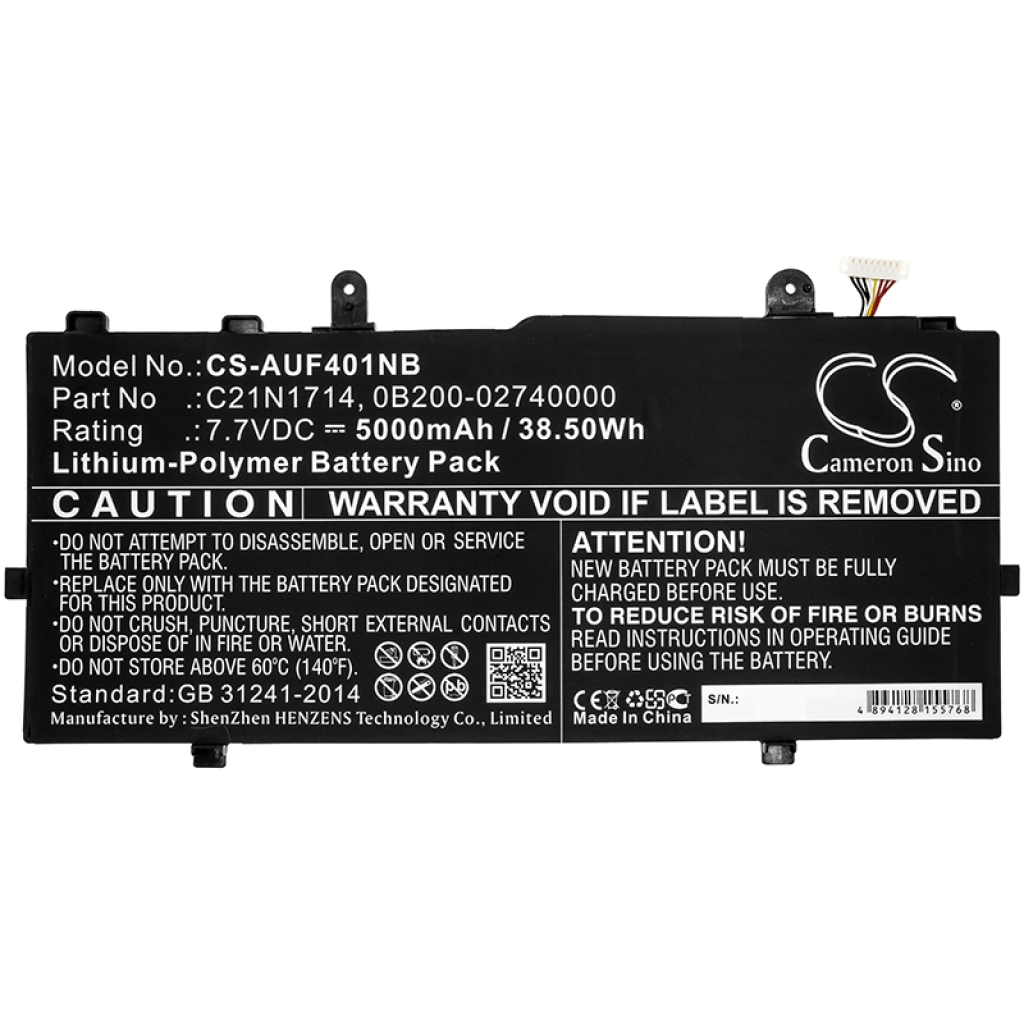 Batería para portátil Asus CS-AUF401NB